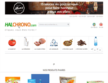 Tablet Screenshot of halchrono.com